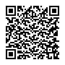 Código QR para número de telefone +19105569182