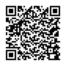 Código QR para número de teléfono +19105580045