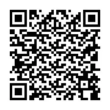 Código QR para número de teléfono +19105588542