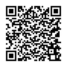 Código QR para número de teléfono +19105660580