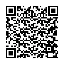 QR kód a telefonszámhoz +19105670622