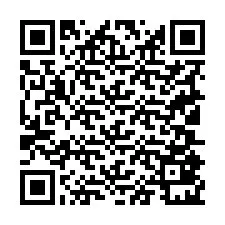 QR-code voor telefoonnummer +19105821372