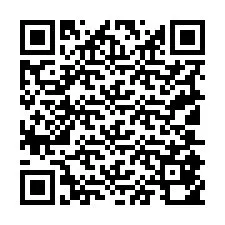 Código QR para número de telefone +19105850190