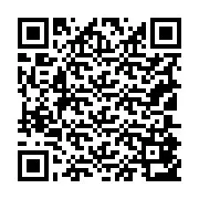 Código QR para número de teléfono +19105853245