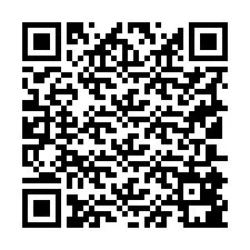 Código QR para número de telefone +19105881452