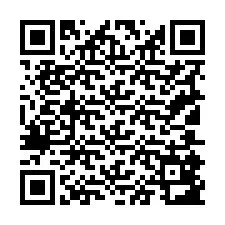 Código QR para número de telefone +19105883481