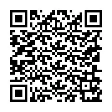 Código QR para número de teléfono +19106171016