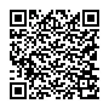 Código QR para número de telefone +19106172362