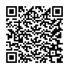 Código QR para número de telefone +19106308529