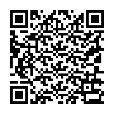 Código QR para número de teléfono +19106333800