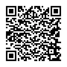 Código QR para número de telefone +19106653627