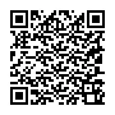 Codice QR per il numero di telefono +19107160142