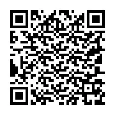 Código QR para número de telefone +19107179114