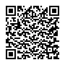 QR код за телефонен номер +19107179116