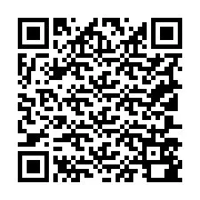 QR Code pour le numéro de téléphone +19107580219