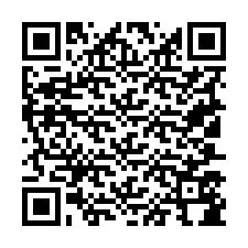 Kode QR untuk nomor Telepon +19107584193