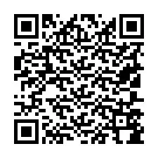 QR-code voor telefoonnummer +19107584207