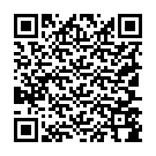 Codice QR per il numero di telefono +19107584324