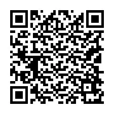 Código QR para número de telefone +19108671665