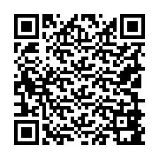 Código QR para número de teléfono +19109881837