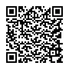 Código QR para número de teléfono +19109918998