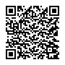 Código QR para número de telefone +19122001386