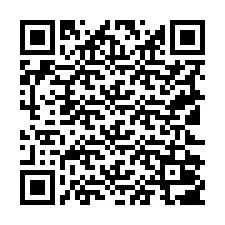 QR-koodi puhelinnumerolle +19122007054