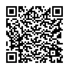 QR kód a telefonszámhoz +19122429640