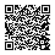 Código QR para número de teléfono +19122542747