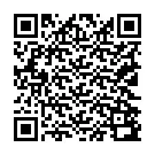 QR kód a telefonszámhoz +19122592279