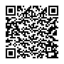 QR код за телефонен номер +19122592535