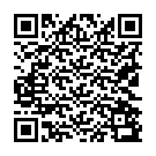 Código QR para número de teléfono +19122593733