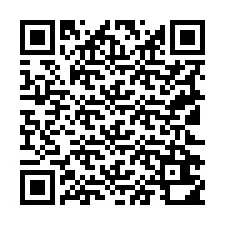 QR Code pour le numéro de téléphone +19122610254