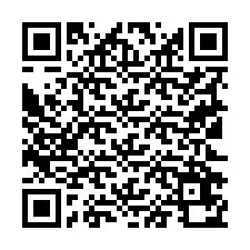 Kode QR untuk nomor Telepon +19122670656