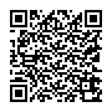 Código QR para número de telefone +19122670818