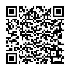 Código QR para número de teléfono +19122673512