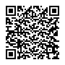 Kode QR untuk nomor Telepon +19122674672