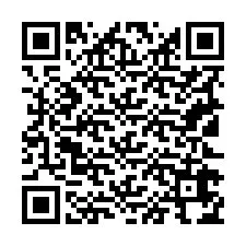 QR kód a telefonszámhoz +19122674855