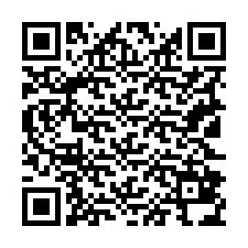 QR-koodi puhelinnumerolle +19122834465