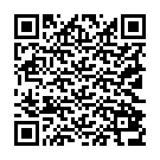 Código QR para número de telefone +19122836638