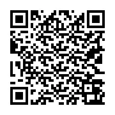 Código QR para número de teléfono +19123063923