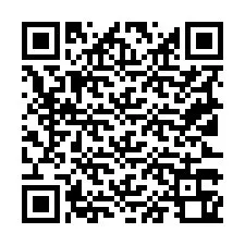 QR Code pour le numéro de téléphone +19123360819