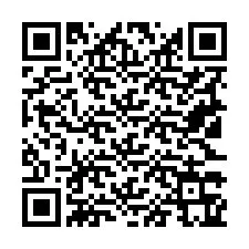 Código QR para número de telefone +19123365427