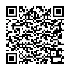 Código QR para número de teléfono +19123630446