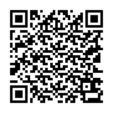 QR kód a telefonszámhoz +19123633654