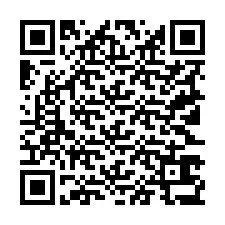 Código QR para número de teléfono +19123637838