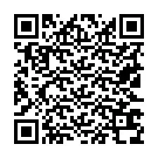 Código QR para número de teléfono +19123638197