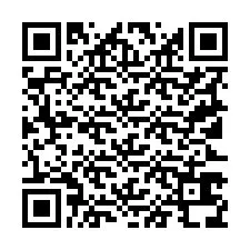 Código QR para número de telefone +19123638848