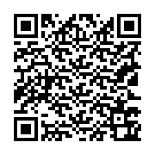 Código QR para número de telefone +19123762545