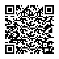 Código QR para número de teléfono +19123763191